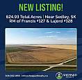 Farmland For Sale By Tender | 624.93 Acres | Near Sedley, Sk