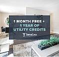 Bright & Convenient 1 Bed Apartment In An Amenity Rich Location!