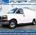 2020 Gmc Savana 2500 Cargo / 92.000 Km / 6.0 Litres / Rack A Ech