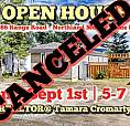 Canceled!! Canceled!! Open House