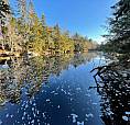 13.95 Acre Riverfront Lot With Driveway, Clearing, Mins To 103