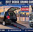 2017 Dodgegrand Caravan Se-Wheelchair Accessible Van-Only 107Kms
