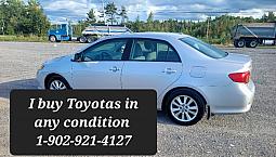 Toyotas In Any Shape, No Inspection, Rusty Or High Mileage Etc