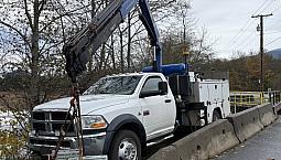 2011 Dodge 5500 Ram Service Truck With Crane