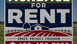 Acreage For Rent 