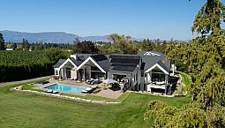 Gated 5.5-acre Se Kelowna Estate With Pool, Shop & Legal Suite