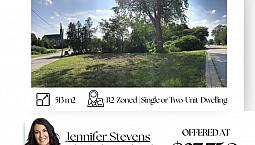 Vacant R2 Zoned Building Lot