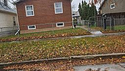 House With Double Garage And 10X12 Wood Storage Shed