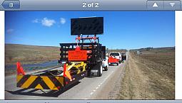 1996 Ford F800 Crash Attenuator Truck