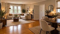 Spacious 2 +1 Apartment For Rent