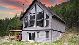 4165 Highway 93 - Gorgeous A Frame Home Set On 20 Peaceful Acres