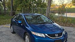 2013 Honda Civic, Clean Title, Mb Based, With Safety