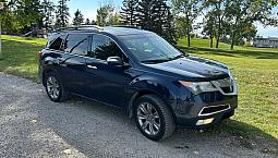2012 Acura Mdx Elite Suv Automatic 3.7L V6 Blue W Black Int