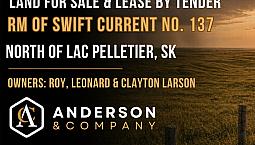 1,118 Ac. + Ag Lease | Rm Of Sc No. 137 | Sale/Lease By Tender