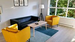 Furnished 1-Bed + Patio, Utilities Included — Metrotown, Aug 1