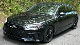 Black 2020 Audi A4