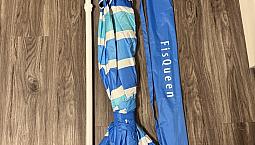 Premium Fisqueen 8-Foot Beach Umbrella — Brand New