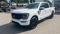 2022 F150 502A  Lariat Powerboost W/Black Appearance Package 