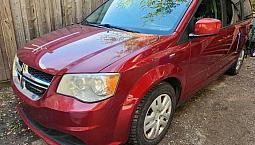 Very Clean Red 2014 Dodge Grand Caravan 3.6L V6 7 Pass Mini Van