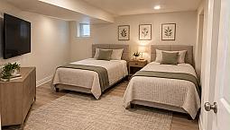 2 Bedroom Brand New Leagal Basement  For Rent 