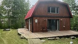 Semi-Waterfront Lot With Cabin At Wizard Lake In Wizard Heights
