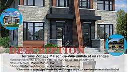 Terrains Maison Ville