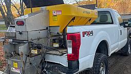 2016 F250 Gas Engine With Sander And Plew