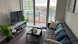 Furnished 1br With A/c At Marine Gateway, Parking + Locker