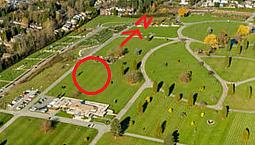 Burial Site In Forest Lawn Cemetery, Burnaby