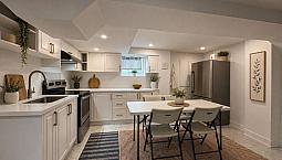 3 Beds, 1 Bath Basement For Rent