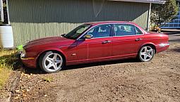 2006 Red Jaguar Super V8.