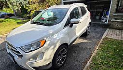 2018 Ford Ecosport Titanium Awd – Clean Carfax  A