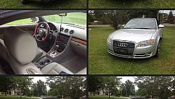 Convertible Audi.  A4. 2007.   Welland