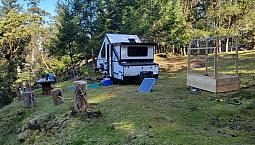 Waterfront Property Overlooking Dodd Narrows Mudge Island, Bc