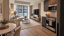 1Bed+ Den, 2 Full Bath (Milton Millhouse Condo)