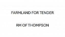 Farmland For Tender-rm Of Thompson