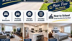 Main Floor House For Rent