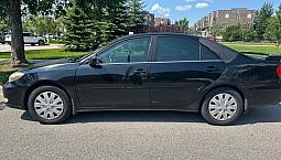 The Batmobile Black On Black 2003 Toyota Camry