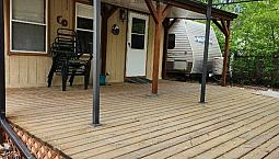 Seasonal Campsite At Rockgarden Campground