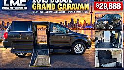 2013 Dodge Grand Caravan Crew-Wheelchair Accessible-Power Ramp
