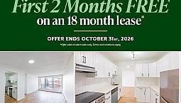 Beautifully Renovated Suites With Walk-in Closets | Gym, Social 