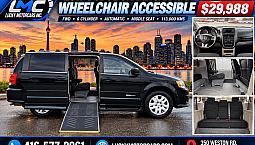 2017 Dodge Grand Caravan Wheelchair Van-Middle Seat-Only 113Km