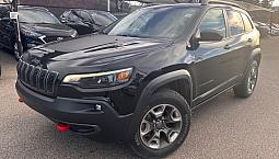 2019 Jeep Cherokee 4X4 Trailhawk Heated Leather Seats, Heated St
