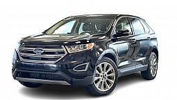 2017 Ford Edge Titanium - Awd Local Trade, Leather, Fresh Trade