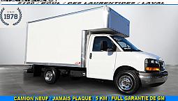 2026 Gmc Savana 3500 Cube 12 Pieds Deck / Camion Neuf / 5 Km / T