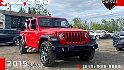 2019 Jeep Wrangler Unlimited Sport