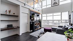 Unique Penthouse Loft With Views On Burnaby Mountain!