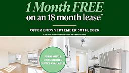 In-Suite Laundry, Gym, Social Room, And More | Convenient Living