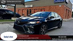 2018 Toyota Camry Xse -No Accident-Sunroof-Blind Spot Monitor- L