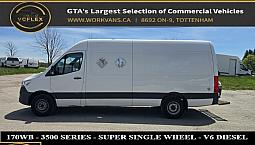 2020 Mercedes-benz Sprinter Cargo Van 3500 Super Single Wheel - 